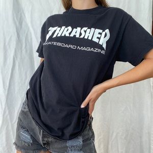 Navy Blue Thrasher T-shirt